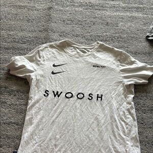 Nike Swoosh Gray T-Shirt